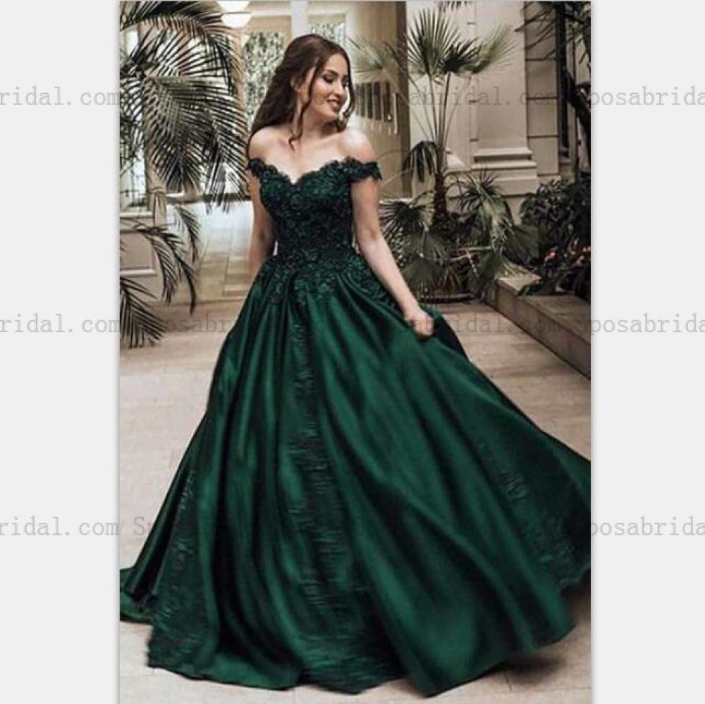 ball gown sleeveless off the shoulder