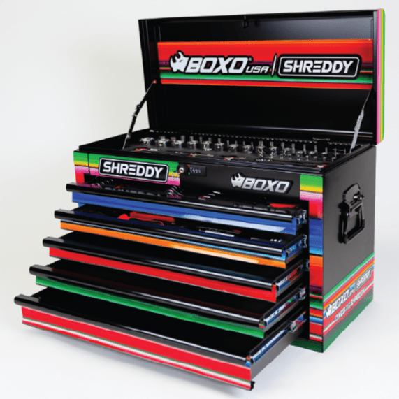 Motobox 5-Drawers | BAJA ShreddyBox 103-Piece metric Toolbox - Shreddy product image