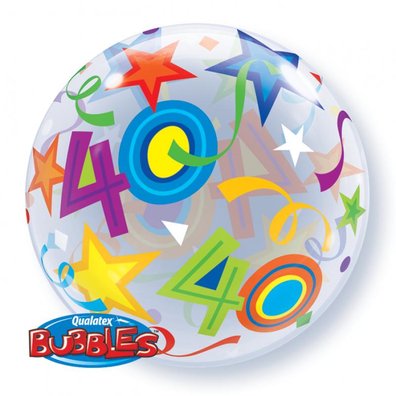 Bubble Anniversaire 40 Ans Vivafiesta