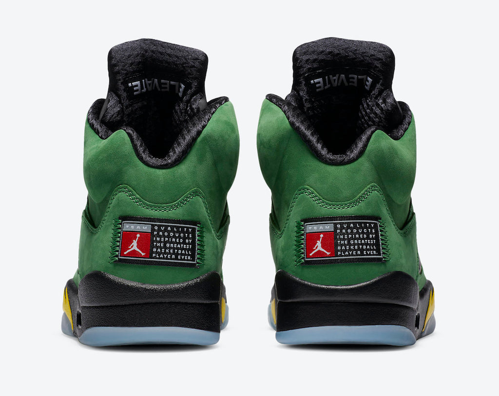 jordan 5 oregon ducks elevate