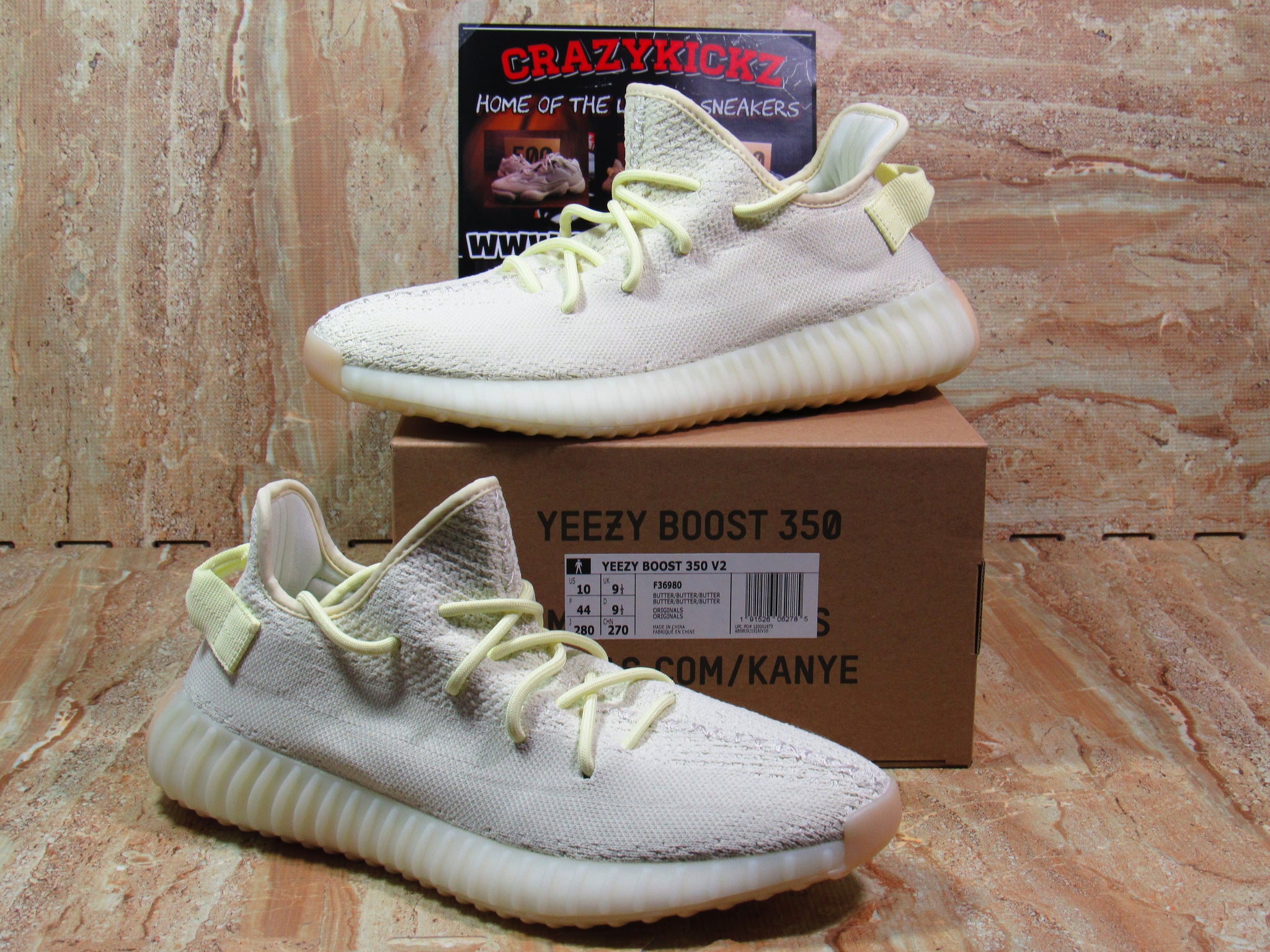 Adidas Yeezy Butter US10 Brand New New 