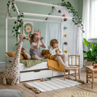 Hoppekids Eco Comfort House Bed - 70 x 160 cm (2 Colours Available)