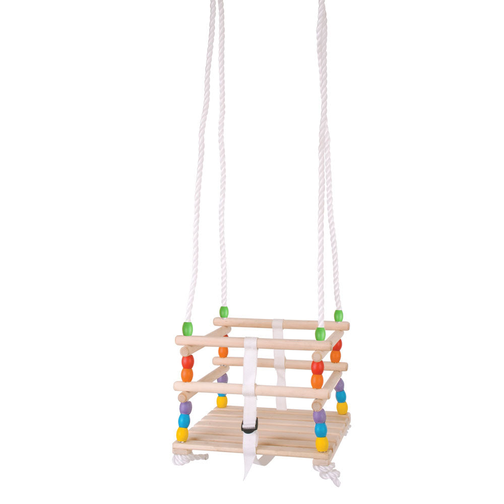 Bigjigs Wooden Cradle Swing - Sorens House product image