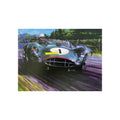 Nurburgring 1000kms 1958 by Nicholas Watts - Greetings Card NWC007