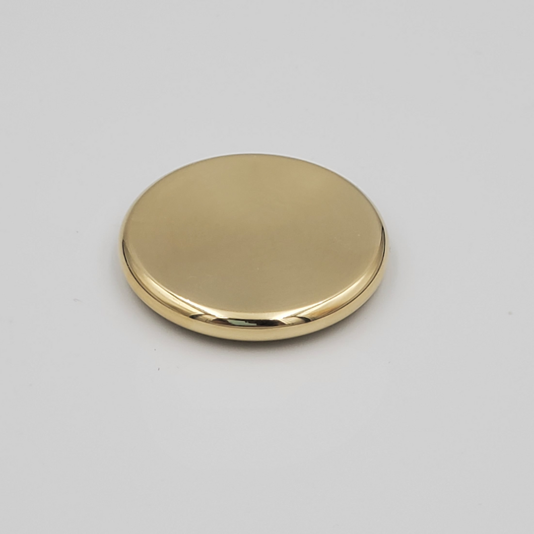 Brass Worry Contact coin, toy, Fidget toy –