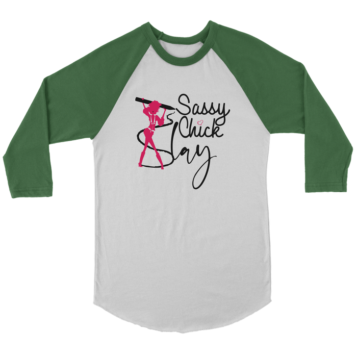 Sassy Slay Women's Long Sleeve - Green | Shop Sassy Chick
