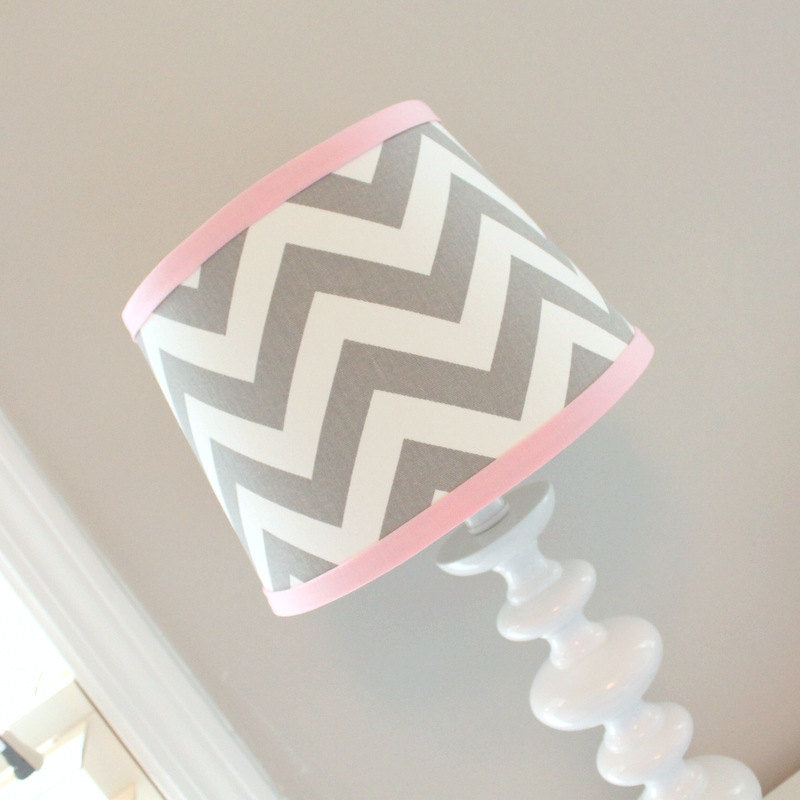 pink nursery light shade