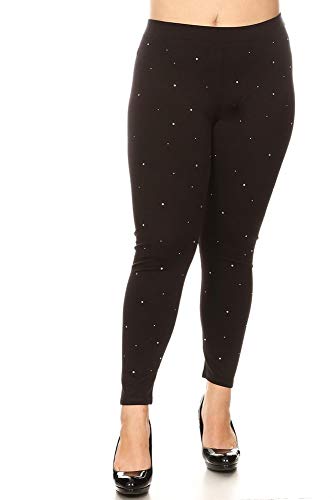 Buy Rapidsflow® Leggings For Womens And Girls/Black Full Streach Yoga Pant  With Pearl For Women And Girls Gym at Amazon.in