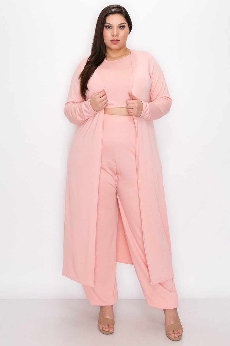 Plus Size Iris Wrap Pocket Jumpsuit