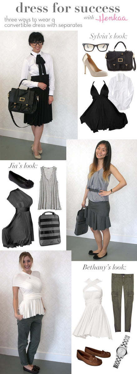 3 Ways to Wear a Convertible Dress with Separates – Henkaa