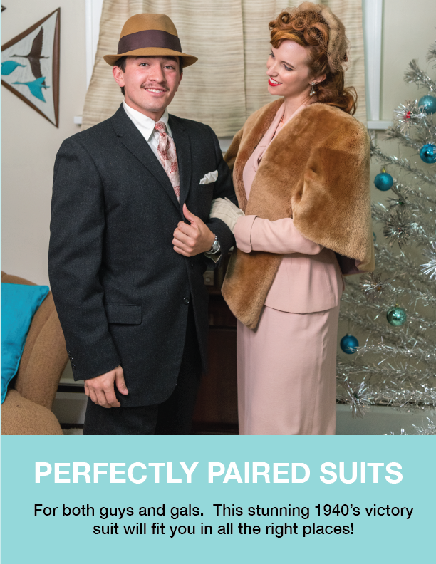 Holiday Style Guide 1940's Ball The Hop