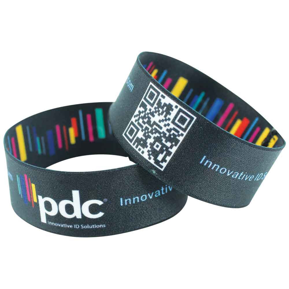 Stretch Custom Imprinted Wristbands 