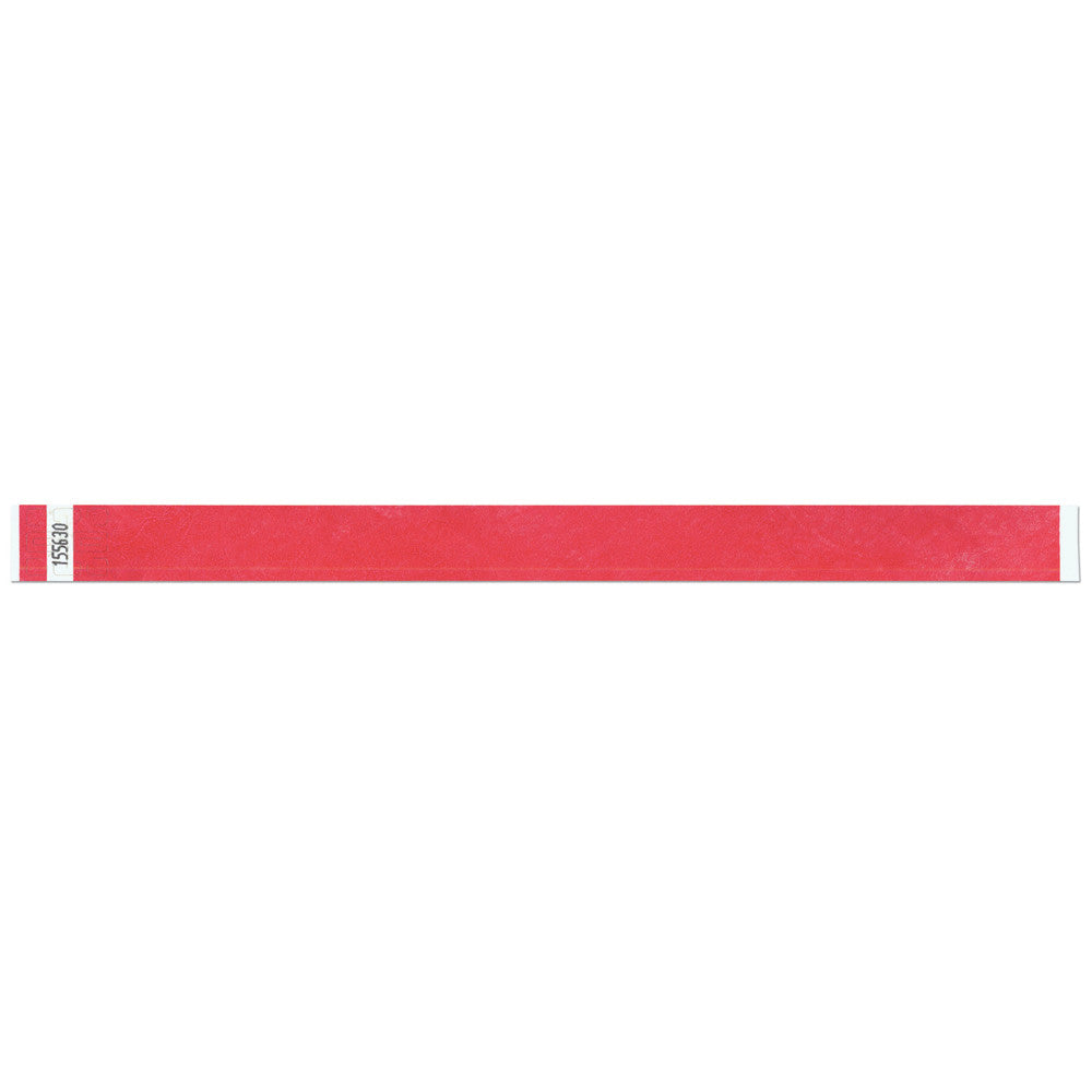 Tytan-Band® 3/4" Tyvek Wristbands NTS Adhesive Closure (500/Pack)