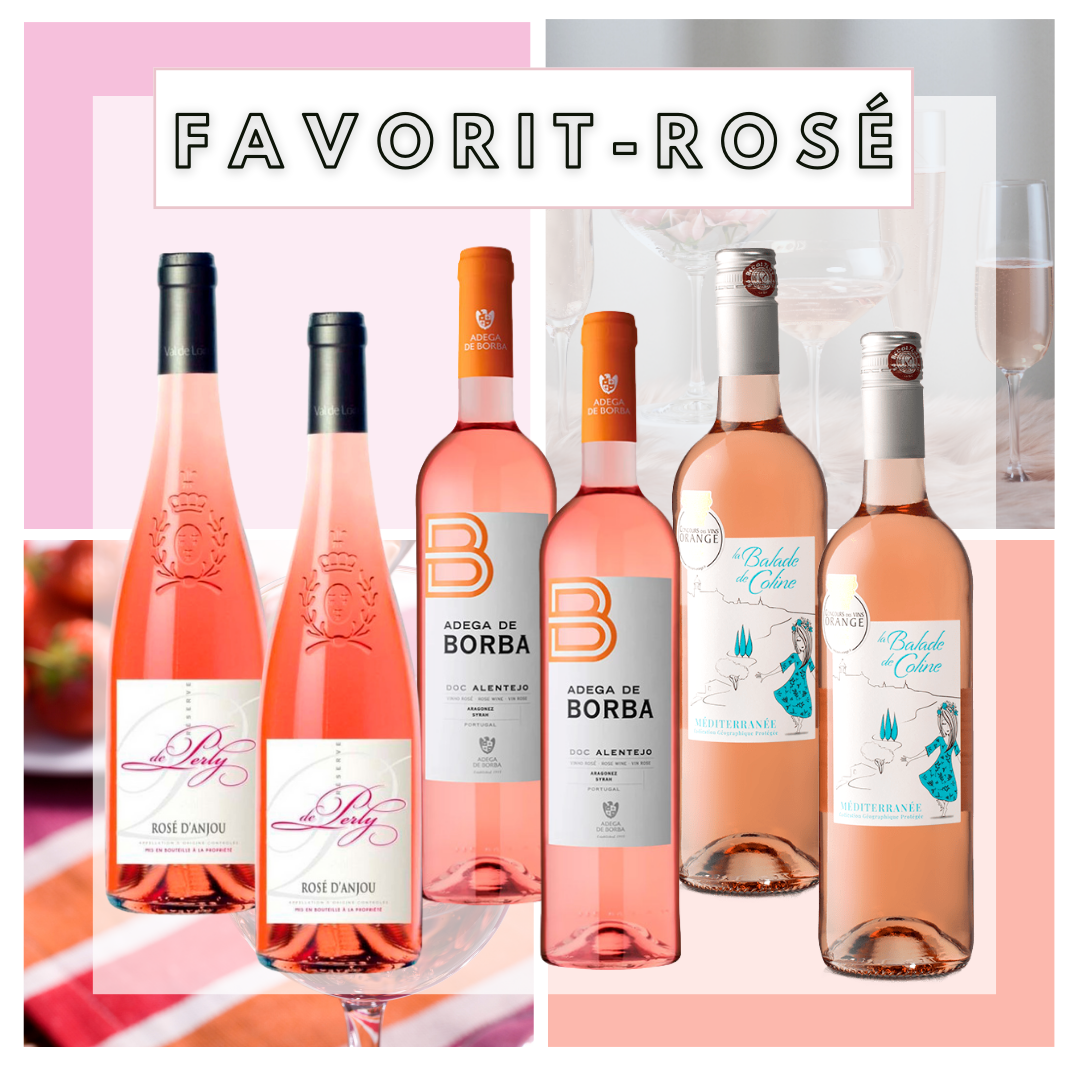 Vin smagekasse - Favorit Rosé