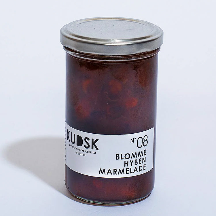 Kudsk Blomme Hyben marmelade - KUDSK