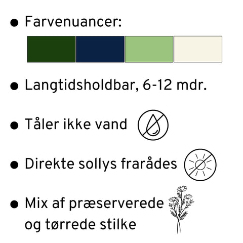 Farvenuance Mor Barn blå