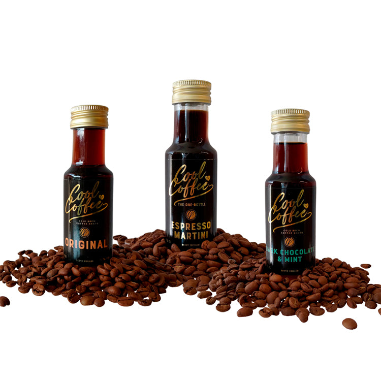 Cool Coffee Sampak med kaffeshot & Espresso Martini (3*10cl) - Cool Coffee