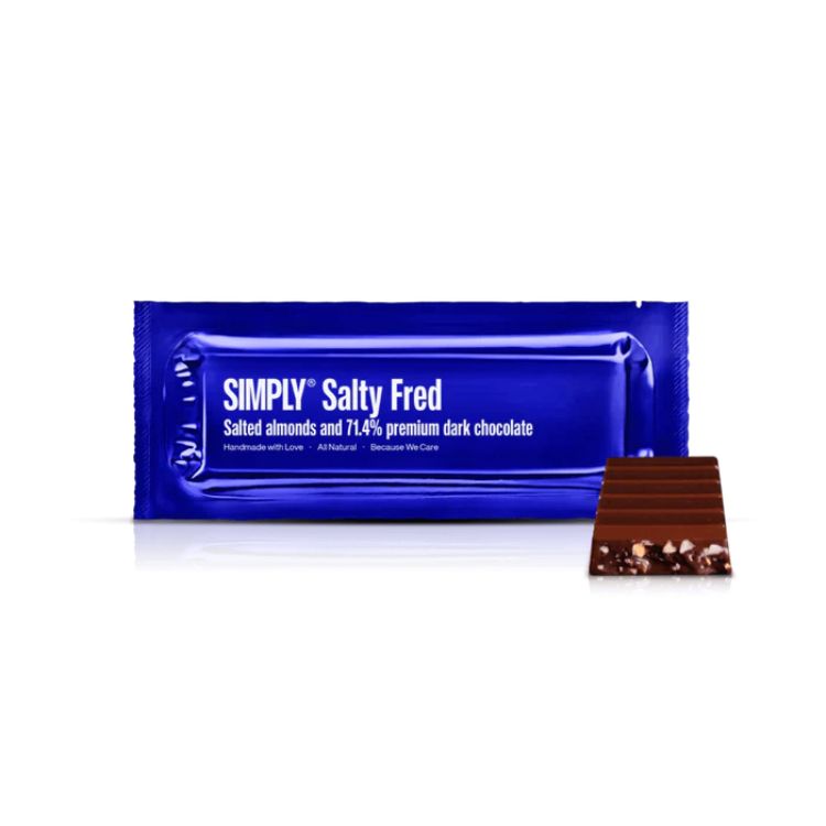 Billede af Simply Chocolate - Salty Fred bar