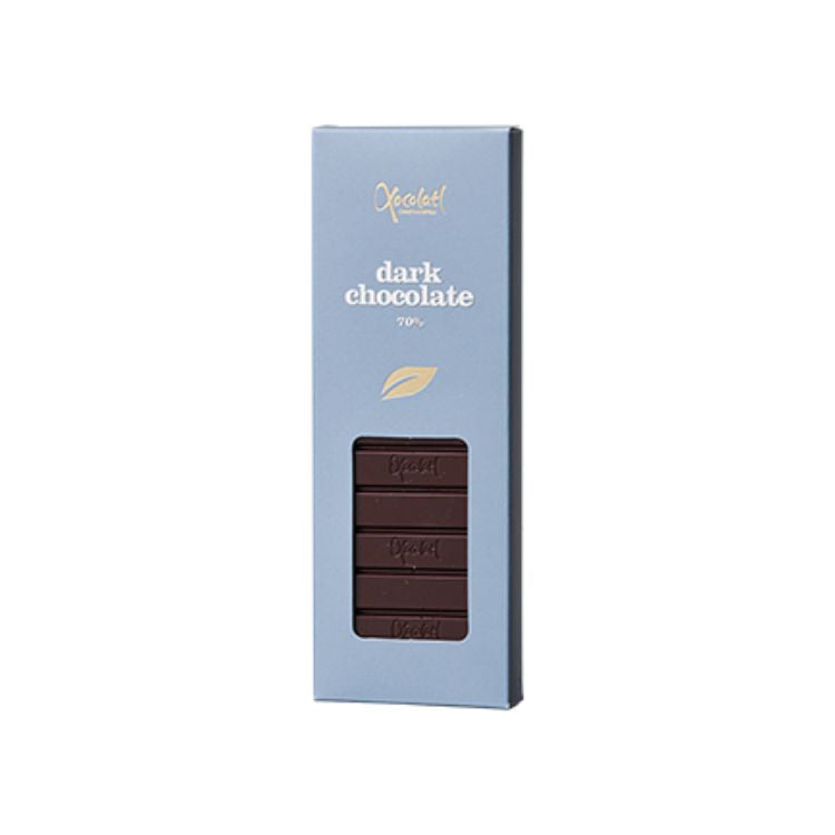 Se Chokoladeplade 70% Or Noir fra Xocolatl hos Delikatessehuset