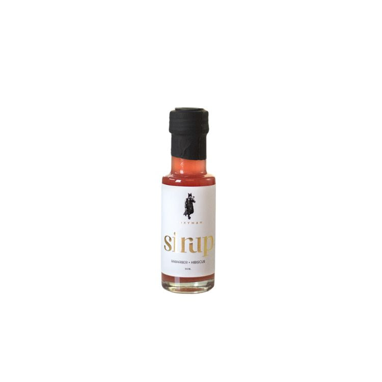 Billede af Cocktail sirup m. Rabarber og Hibiscus (100 ml.) - Noormann