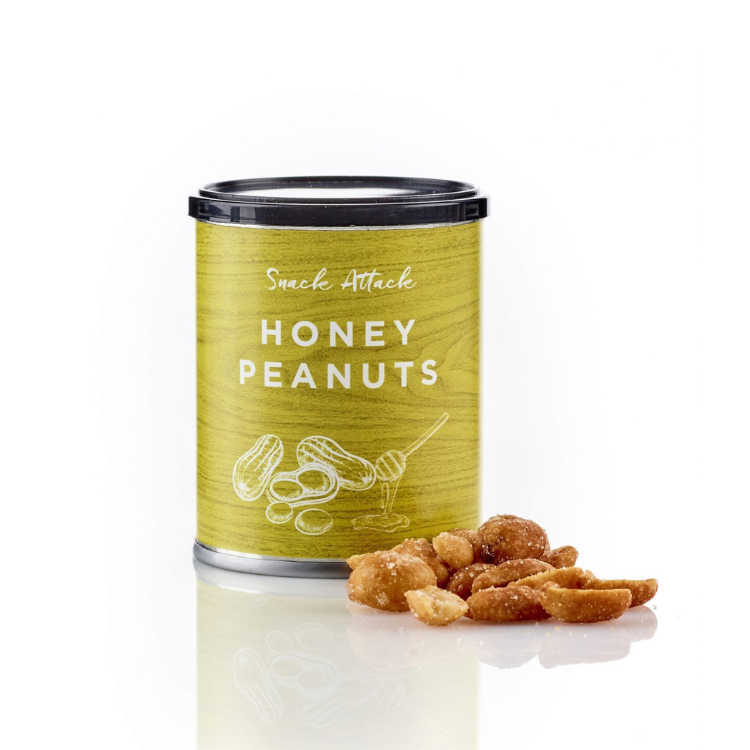 Se Honningristede peanuts i dåse hos Delikatessehuset