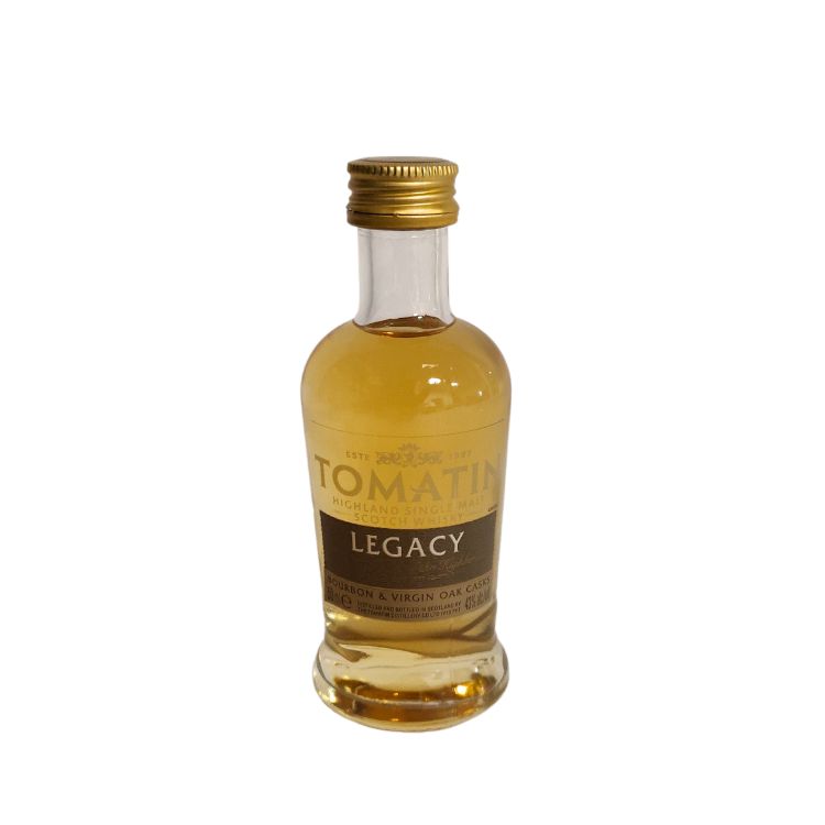 Se Tomatin - Legacy Single Highland Malt Scotch Whisky (5cl) hos Delikatessehuset