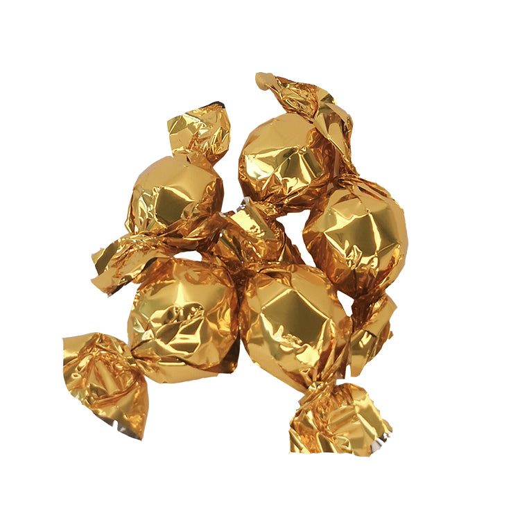Billede af Chokoladekugle med karamelcreme - guld