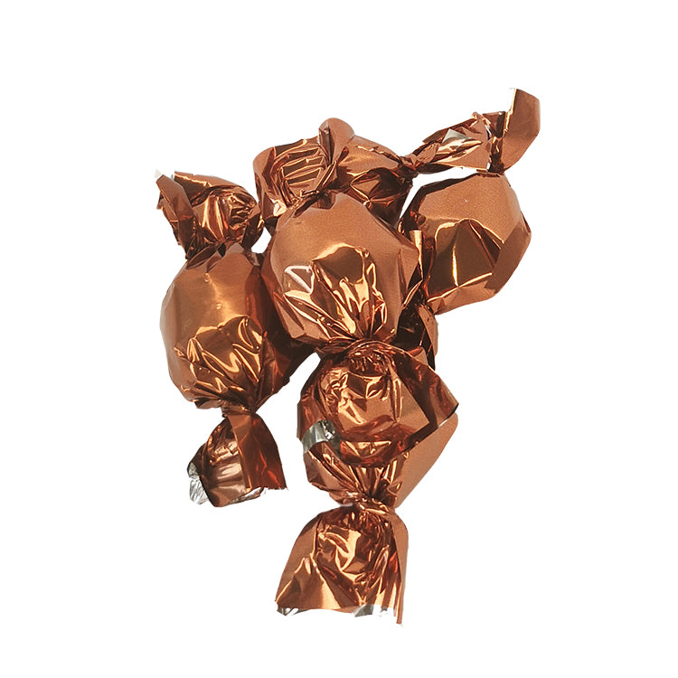 Se Chokoladekugle med vaniljecreme - kobber hos Delikatessehuset