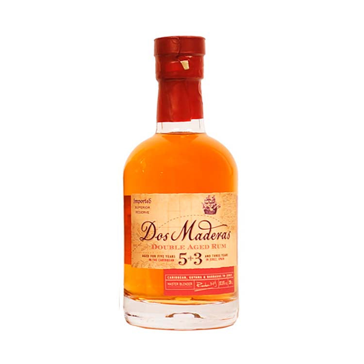 Rom, Dos Maderas Caribbean 5+3 ÅR (20cl)