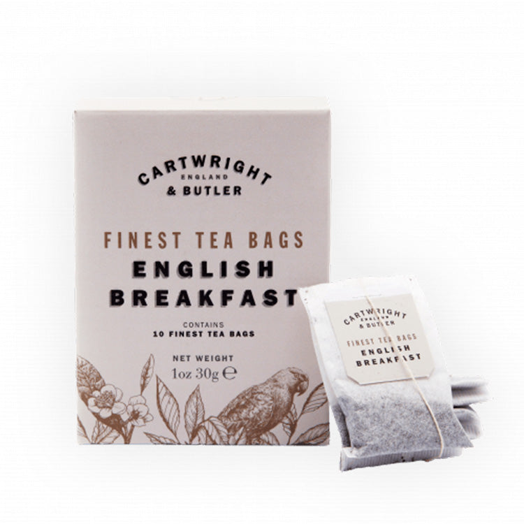 Cartwright & Butler English breakfast tea - (10 teposer)