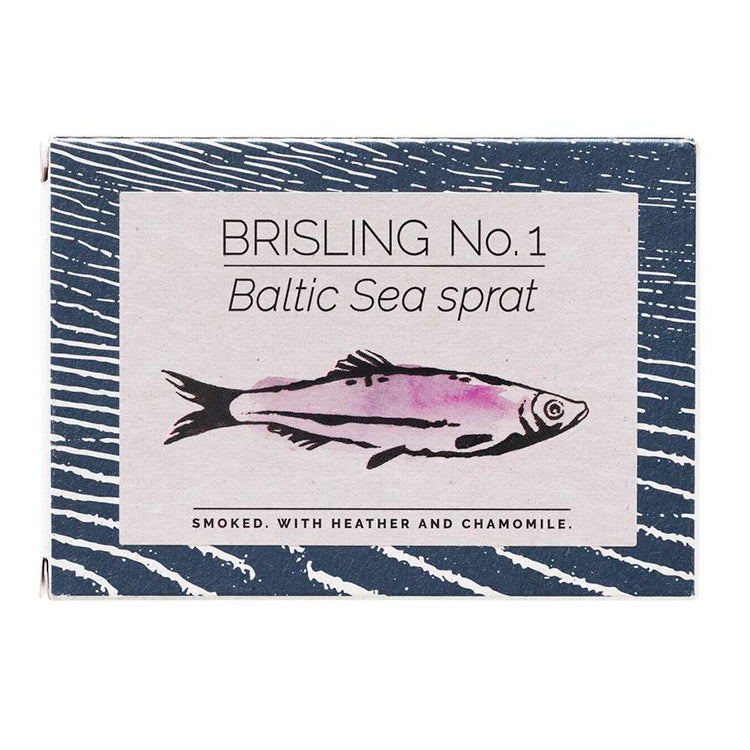 #3 - Brisling No. 1 (røget med lyng og kamille) koldpresset rapsolie - Fangst