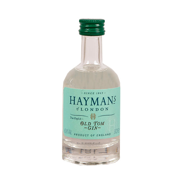 Se Haymans Old Tom Gin miniature (5 cl) hos Delikatessehuset