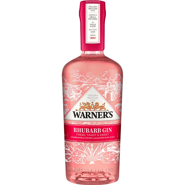 Billede af Warner's Rhubarb Gin, 70 cl