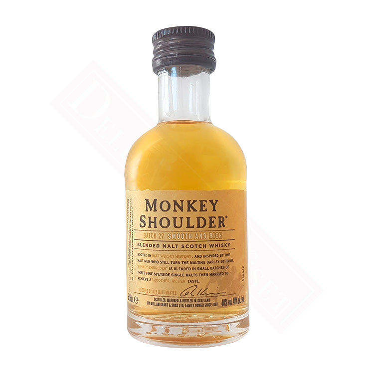 Billede af Monkey Shoulder - Blended Malt Scotch Whiskey - 5cl