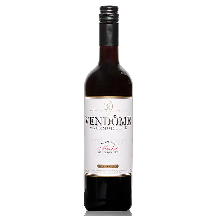 Billede af Rødvin, Vendome Mademoiselle - Merlot ALKOHOLFRI ØKO (Belgien)