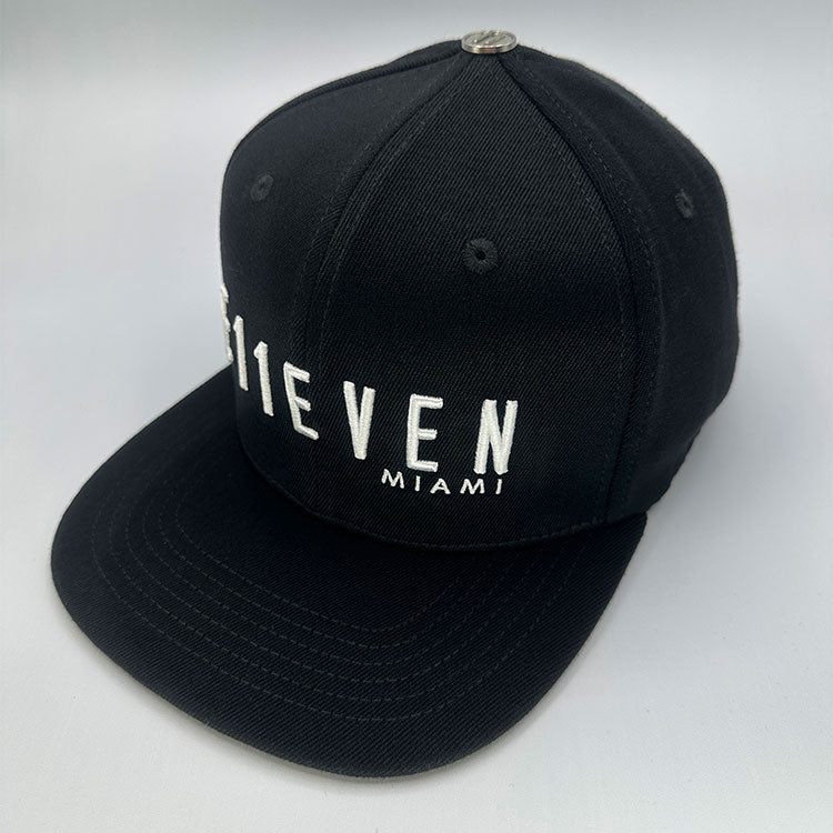 Black & White Snapback Cap - E11EVEN LIFE product image