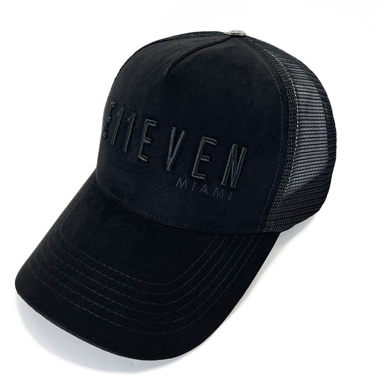 Trucker Suede Black - E11EVEN LIFE product image