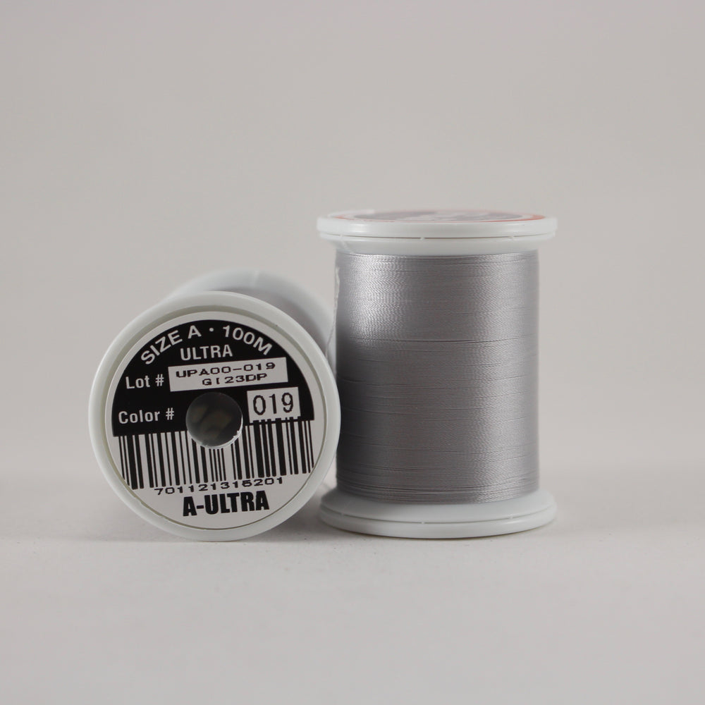 Fuji Ultra Poly rod wrapping thread in Light Grey #019 (Size A 100m sp ...