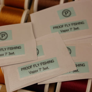 Custom rod label – Proof Fly Fishing