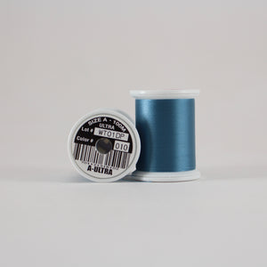 Fuji Ultra Poly NOCP rod wrapping thread in White #002 (Size A 100m spool)