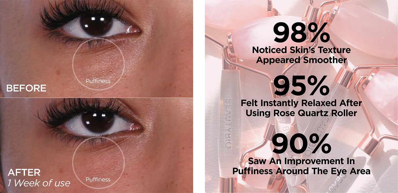 Instant Results & Benefits of Using a Rose Quartz Roller