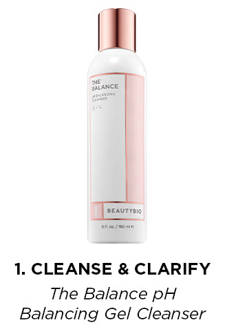 Cleanse and Clarify with The Balance pH Balancing Gel Cleanser