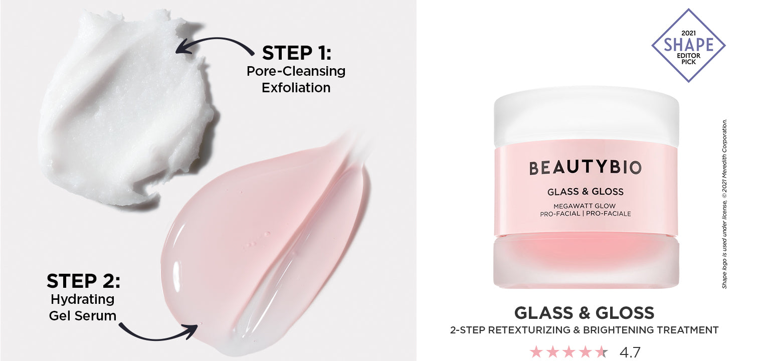 BeautyBio Glass & Gloss Megawatt Glow Pro-Facial