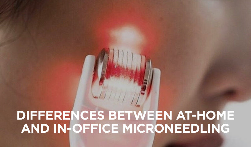 Differences between at-home and in-office microeedling