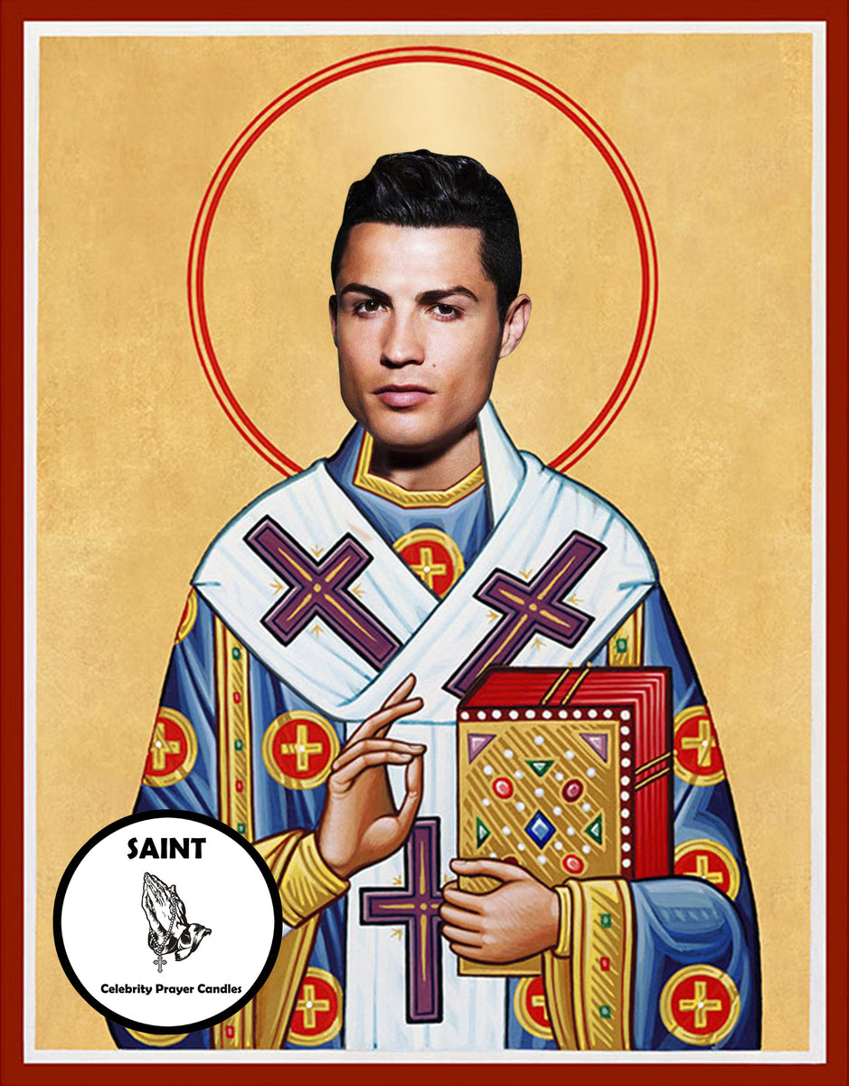 Cristiano Ronaldo Celebrity Prayer Candle Celeb Prayer Candles