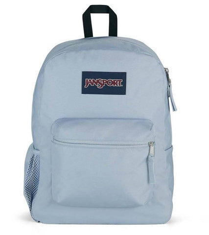 blue Jansport backpack