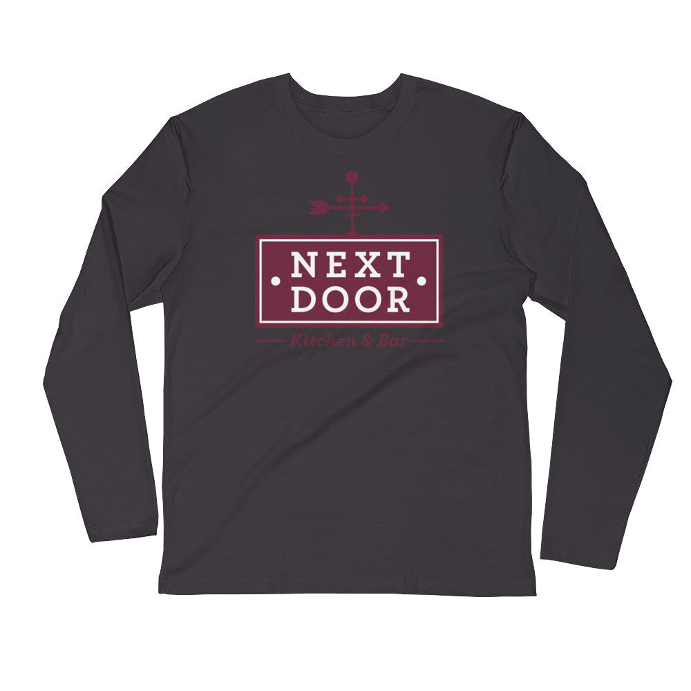 Next Door Long Sleeve Fitted Crew