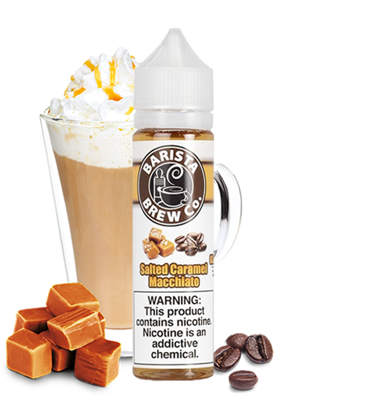 Barista Brew Co Salted Caramel Macchiato 60ml Vape Juice Cloud City