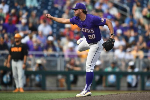 Paul Skenes fires 7.2 innings, allowing just two runs and 12 strikeouts in LSU's 6-3 win over Tennessee.