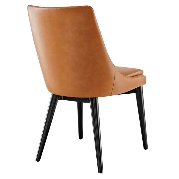 Viscount Vegan Leather Dining Chair By Modway
